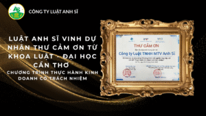 Công ty Luật Anh Sĩ và Khoa Luật - Đại học Cần Thơ