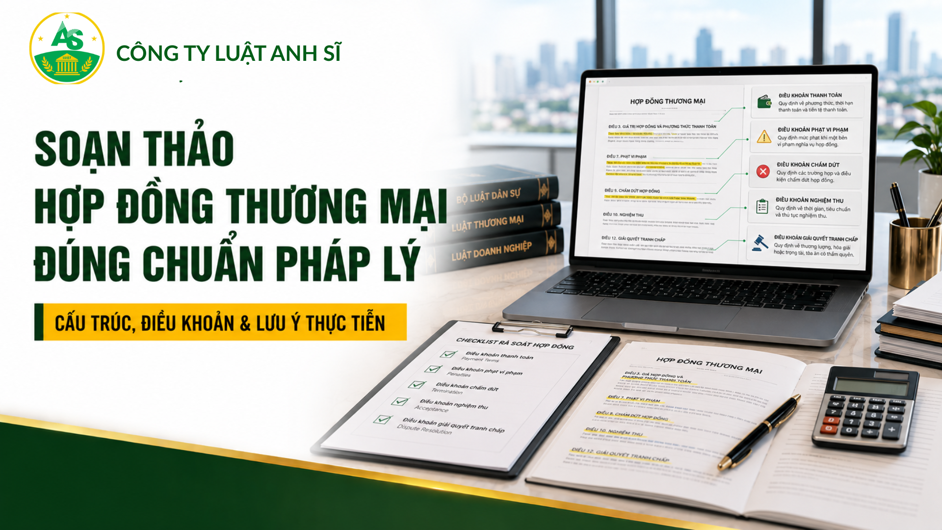 soạn thảo hợp đồng thương mại